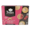 Mini tartelettes sablées au beurre (x 12)-Cerf Dellier
