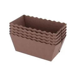 Mini-moules à cake jetables (x4)-Cerf Dellier New
