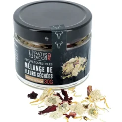 Mélange de fleurs séchées vintage 30 g-Cerf Dellier New