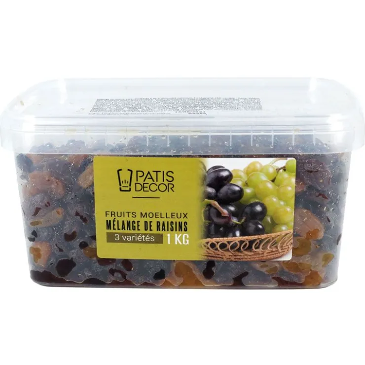 Mélange de raisins 3 variétés 1 kg-Cerf Dellier Discount