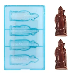 Moule à chocolat 2 St-Nicolas 12 cm-Cerf Dellier Clearance