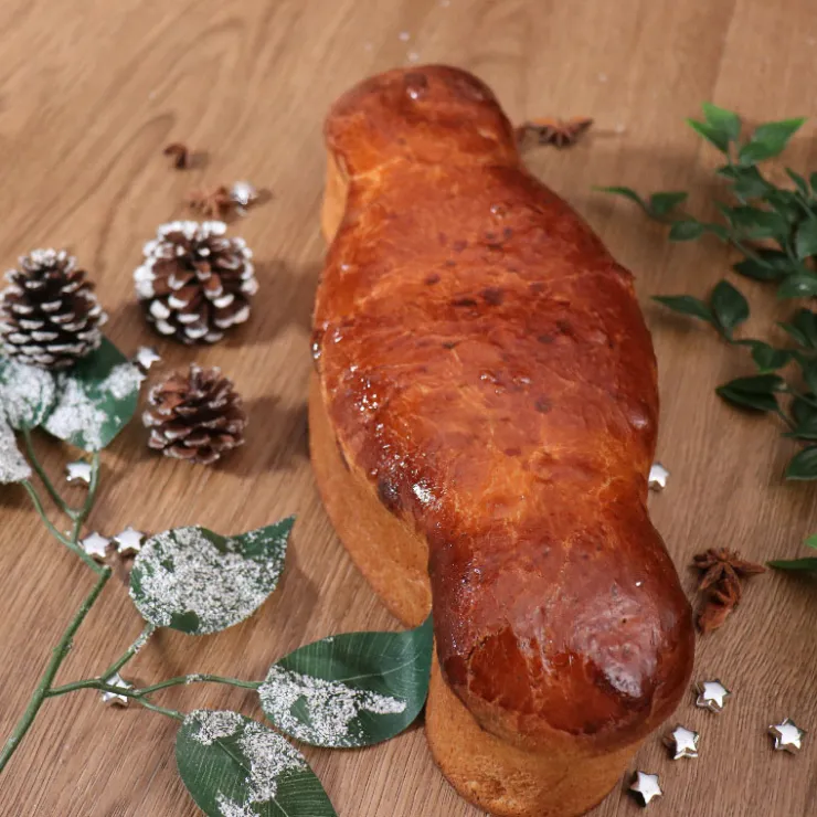 Moule à Coquille de Noël en papier - 500 g (x 4)-Cerf Dellier Best