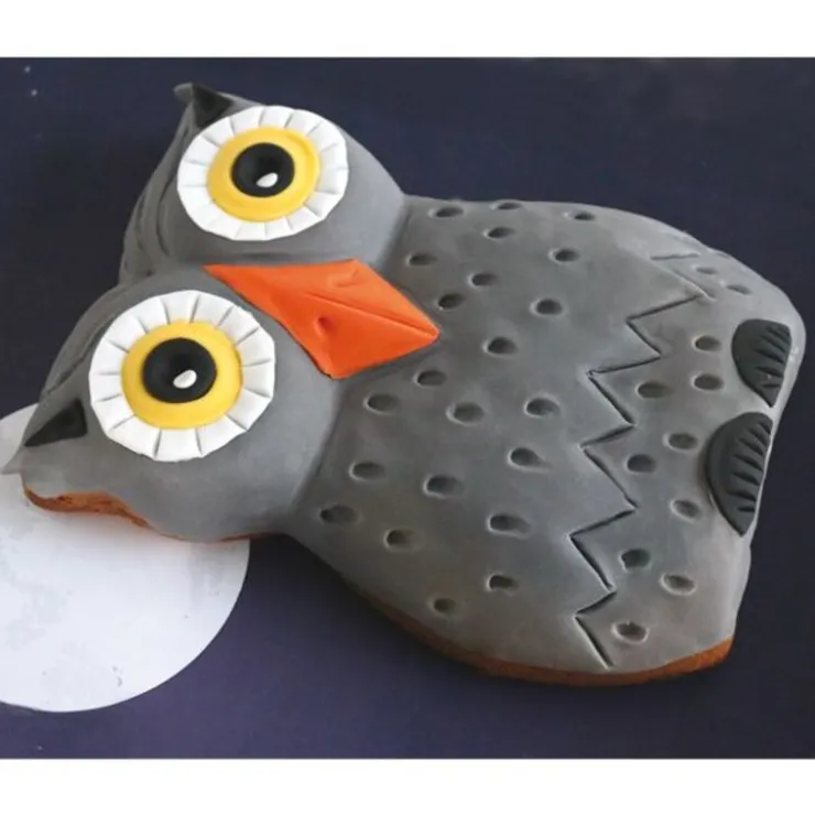 Moule à Gâteau Chouette-Cerf Dellier New
