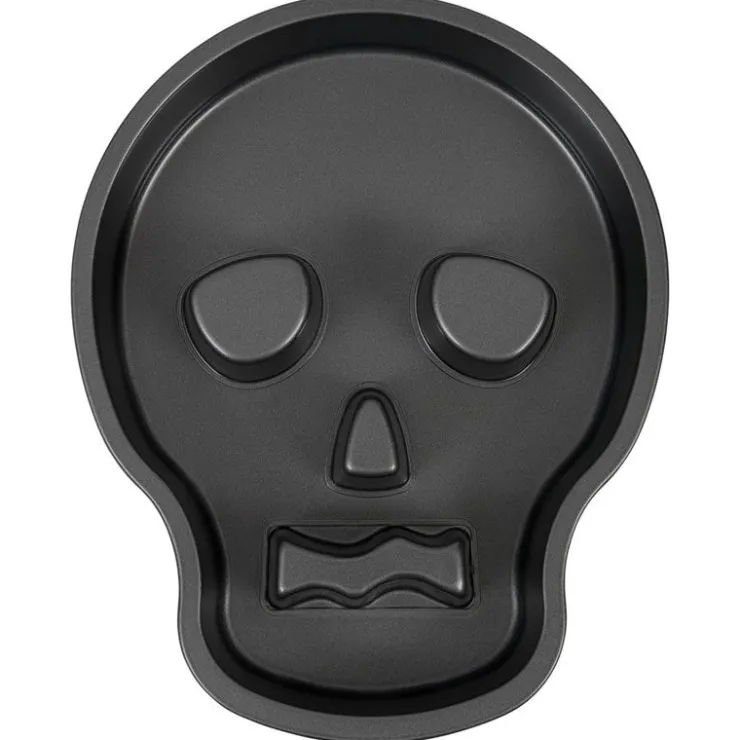 Moule à gâteau Crâne Halloween 3D Wilton-Cerf Dellier Clearance