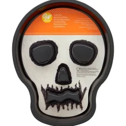 Moule à gâteau Crâne Halloween 3D Wilton-Cerf Dellier Clearance