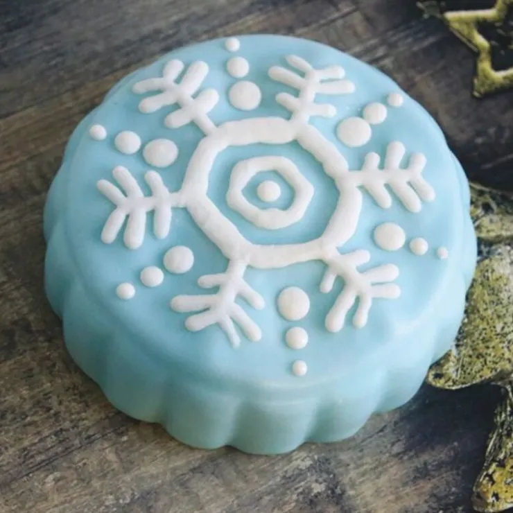 Moule à gâteau Flocon 3D-Cerf Dellier Discount