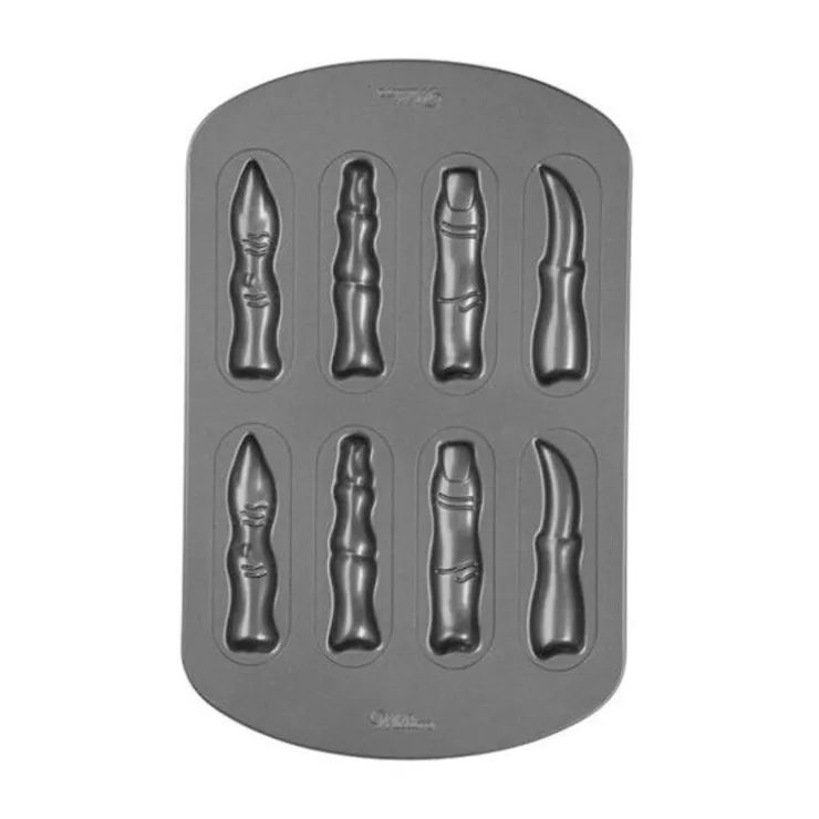 Moule à gâteau Halloween Doigts 3D Wilton-Cerf Dellier Hot