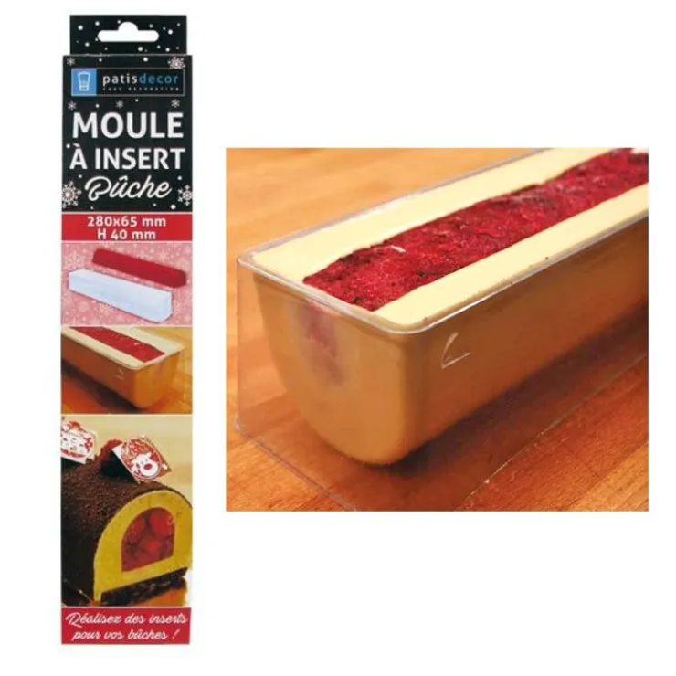 Moule à insert pour bûche PVC-Cerf Dellier Online
