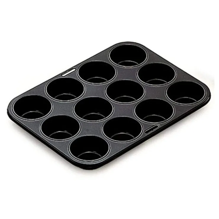 Moule 12 muffins anti-adhérent-Cerf Dellier New