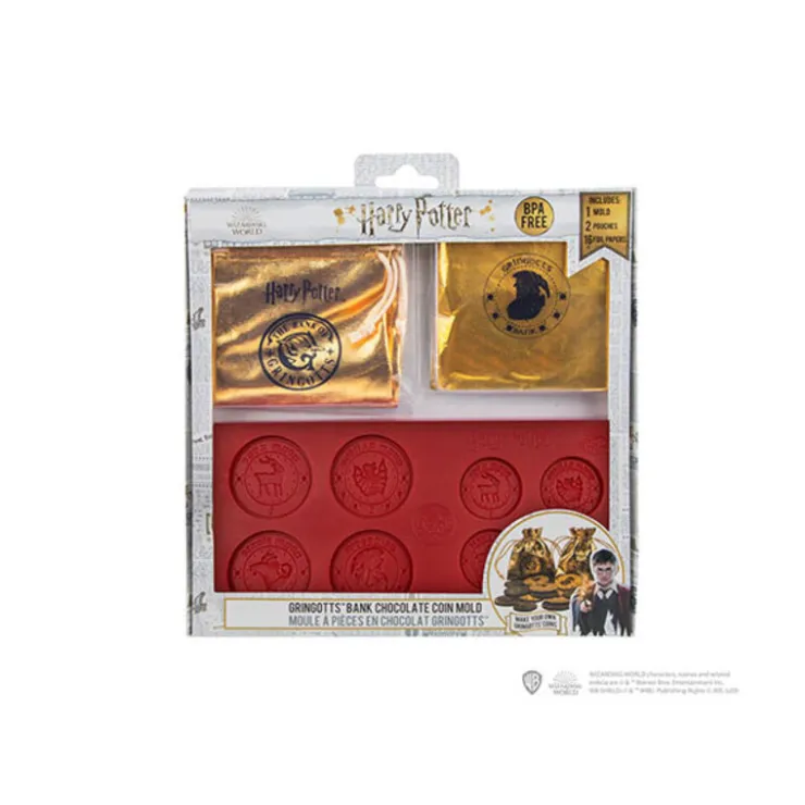 Moule à pièces en chocolat Gringotts Harry Potter-Cerf Dellier
