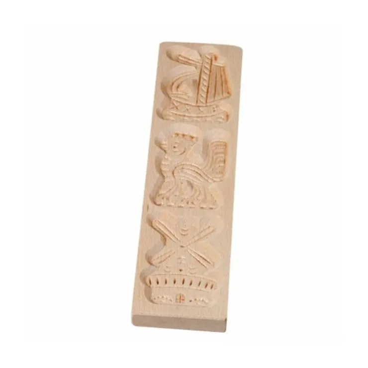 Moule à spéculoos en bois Flandres-Cerf Dellier New