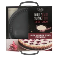 Moule à tarte en Silicone Ø 24 cm-Cerf Dellier Hot