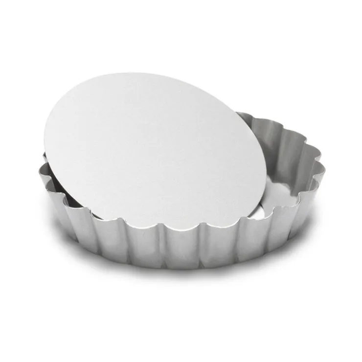 Moule à tartelette rond antiadhésif avec fond amovible-Cerf Dellier New
