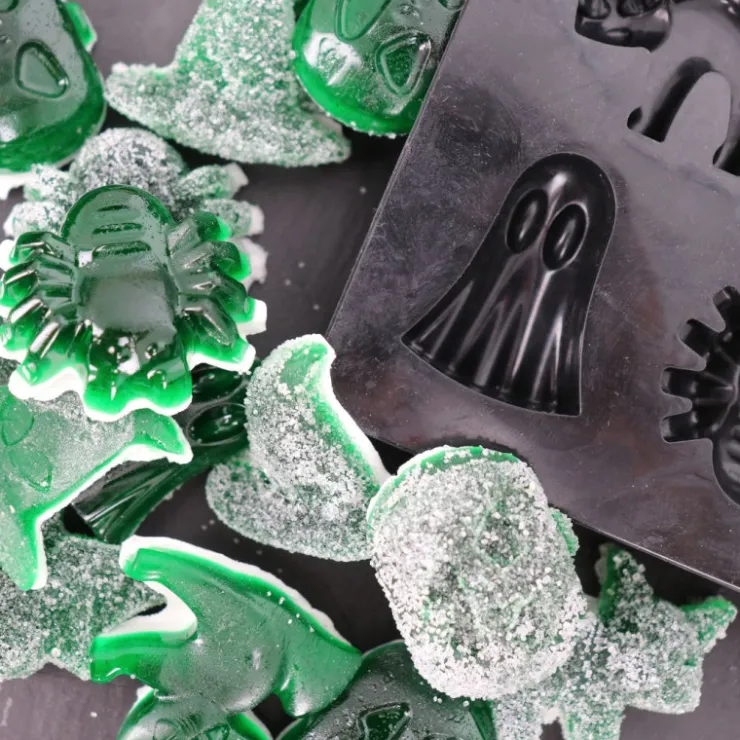 Moule bonbons Halloween en silicone-Cerf Dellier