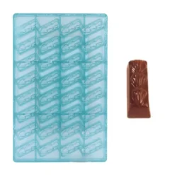 Moule chocolat 32 bûchettes-Cerf Dellier Discount
