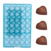 Moule chocolat 35 cœurs-Cerf Dellier Outlet