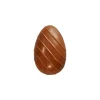Moule chocolat 2 oeufs rayés 10 cm-Cerf Dellier Clearance