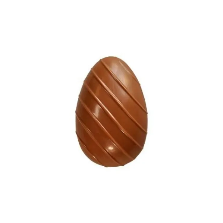 Moule chocolat 2 oeufs rayés 10 cm-Cerf Dellier Clearance