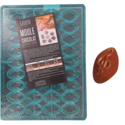 Moule Chocolat Bonbons Clé de Sol-Cerf Dellier Discount
