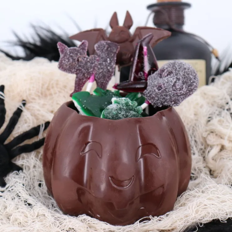 Moule chocolat citrouille d'Halloween-Cerf Dellier