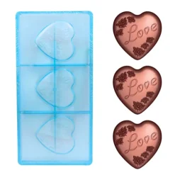 Moule chocolat coeurs Love-Cerf Dellier New