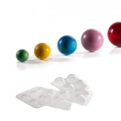Moule chocolat demi sphère 7,5 cm-Cerf Dellier
