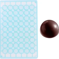 Moule chocolat demi-sphères 21 mm-Cerf Dellier Discount
