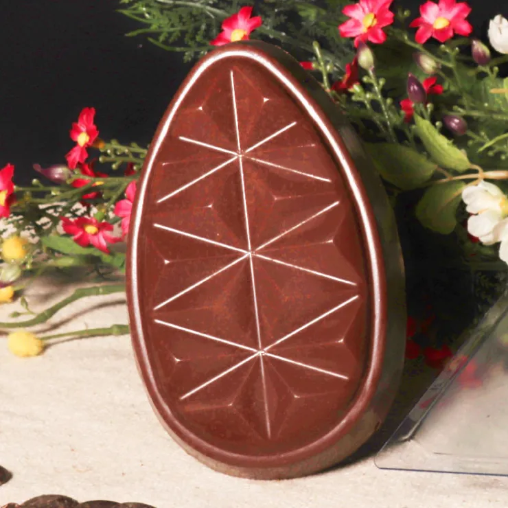Moule chocolat en 3 parties oeufs origami-Cerf Dellier Outlet
