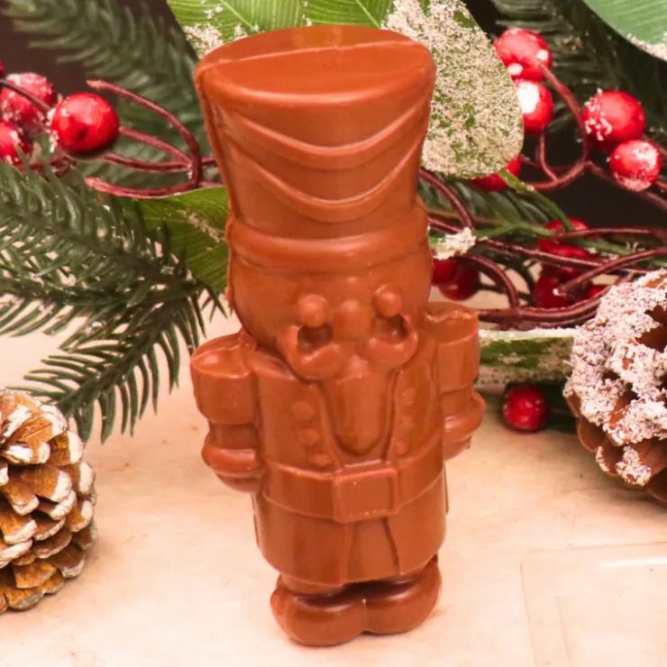 Moule chocolat en 3 parties 1 casse-noisette 3D-Cerf Dellier Outlet