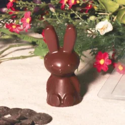 Moule chocolat en 3 parties Petits lapins-Cerf Dellier Discount