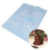 Moule chocolat en 3 parties Petites cloches-Cerf Dellier Clearance