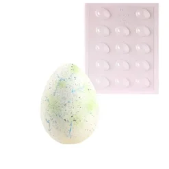 Moule chocolat oeuf lisse 4 cm-Cerf Dellier Hot