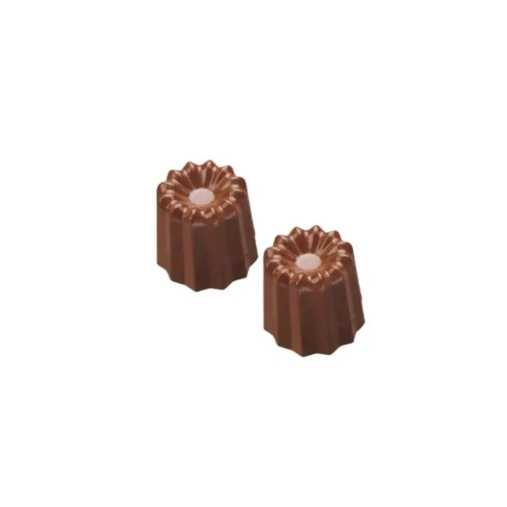 Moule chocolat petits cannelés - 40 empreintes-Cerf Dellier Discount