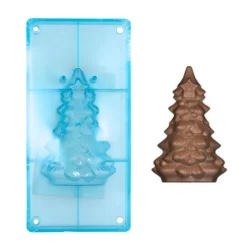 Moule chocolat sapin de Noël 15 cm Patisdécor-Cerf Dellier Hot