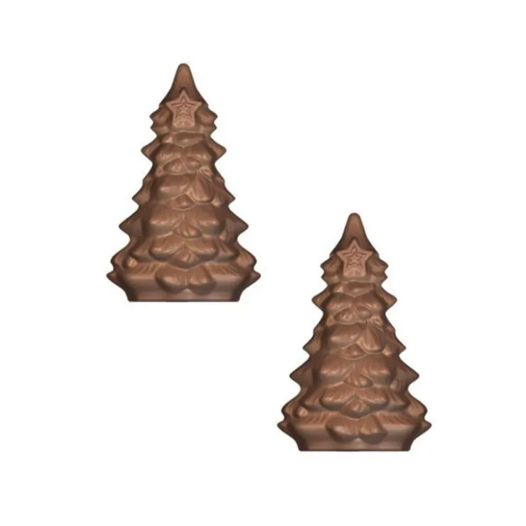 Moule chocolat sapin de Noël 15 cm Patisdécor-Cerf Dellier Hot