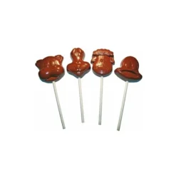 Moule Chocolat Sucettes Animaux de la Ferme-Cerf Dellier Sale