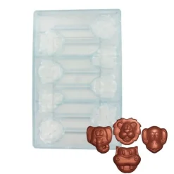 Moule Chocolat Sucettes Animaux de la Jungle-Cerf Dellier Sale