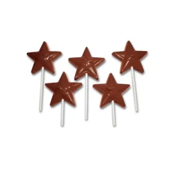 Moule Chocolat Sucettes Etoiles Smiley-Cerf Dellier Sale