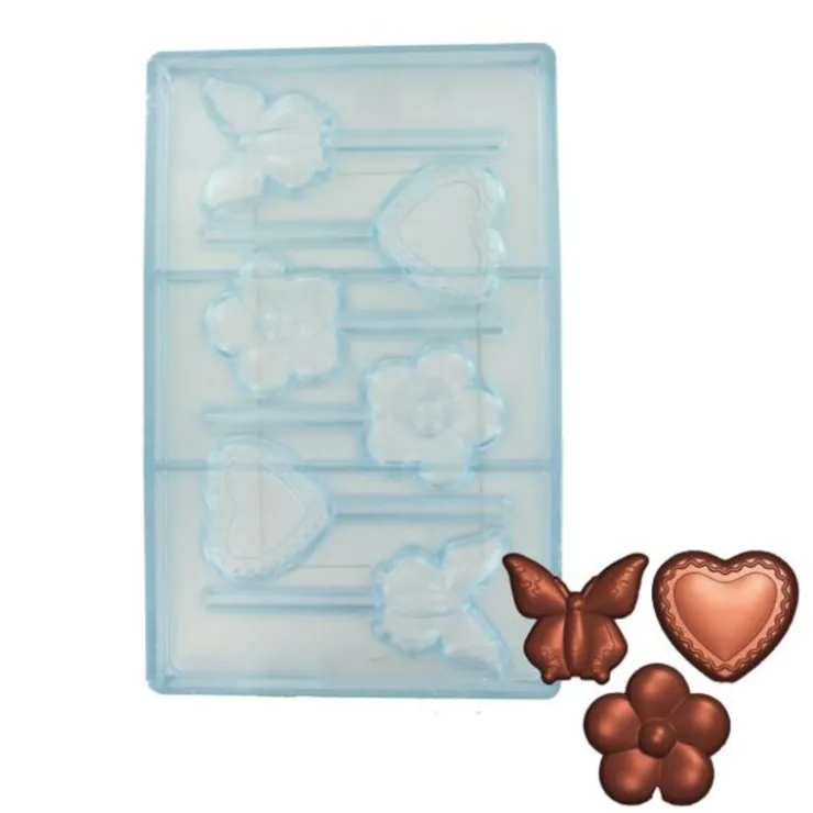 Moule Chocolat Sucettes Papillons-Cerf Dellier Clearance