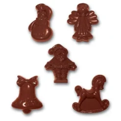 Moule chocolat sujets de Noël assortis-Cerf Dellier New