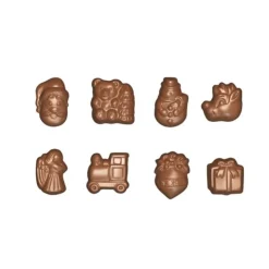 Moule chocolat Sujets de Noel modernes-Cerf Dellier Online