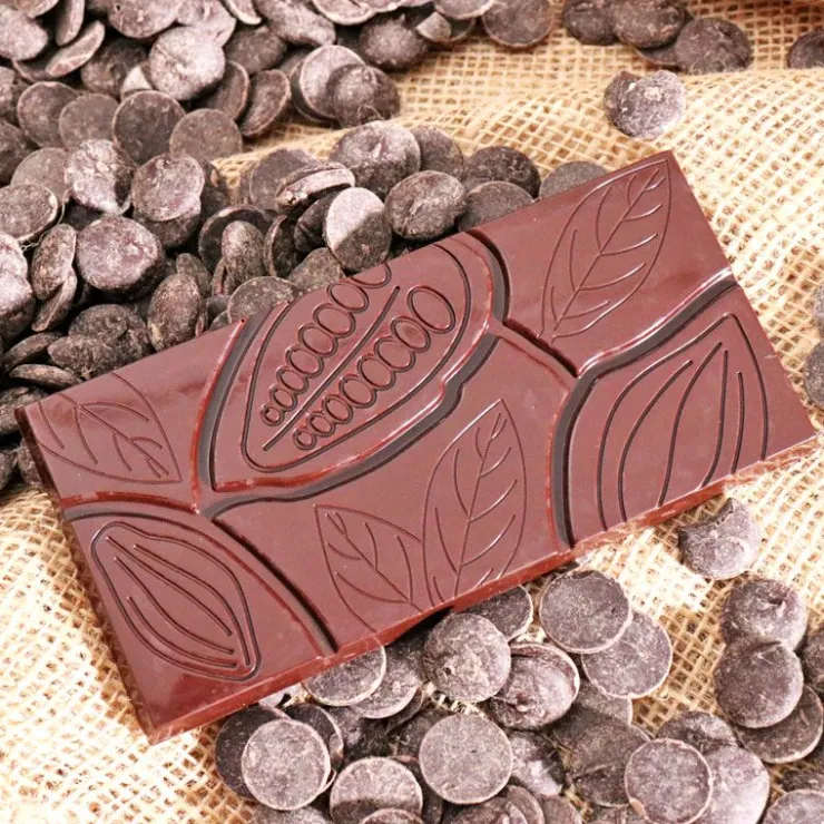 Moule chocolat Tablette Cabosses-Cerf Dellier New