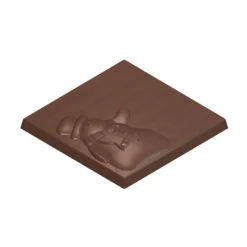 Moule chocolat tablettes bonhomme de neige-Cerf Dellier Hot