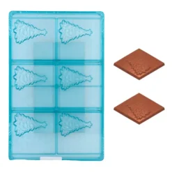 Moule chocolat tablettes Sapin-Cerf Dellier Online