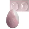 Moule chocolat œuf lisse 12,5 cm-Cerf Dellier