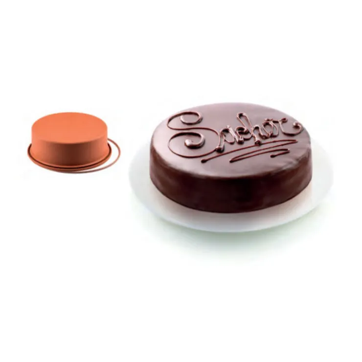 Moule rond profond silicone Ø 18 cm-Cerf Dellier New