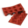 Moule silicone 8 babas 5,5 cm-Cerf Dellier Online