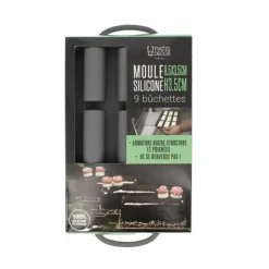 Moule silicone 9 bûchettes-Cerf Dellier Sale
