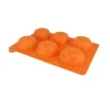 Moule silicone 6 citrouilles 3D-Cerf Dellier Sale