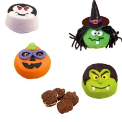 Moule silicone 6 citrouilles Halloween Wilton-Cerf Dellier Clearance